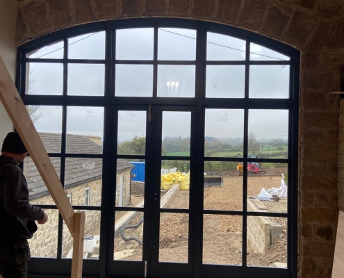 Arched Window & French Doors - North Rigton