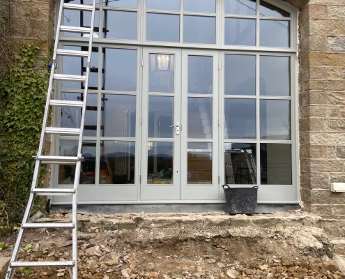 Arched Window & French Doors - North Rigton